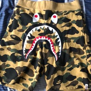 Bape Camo shorts